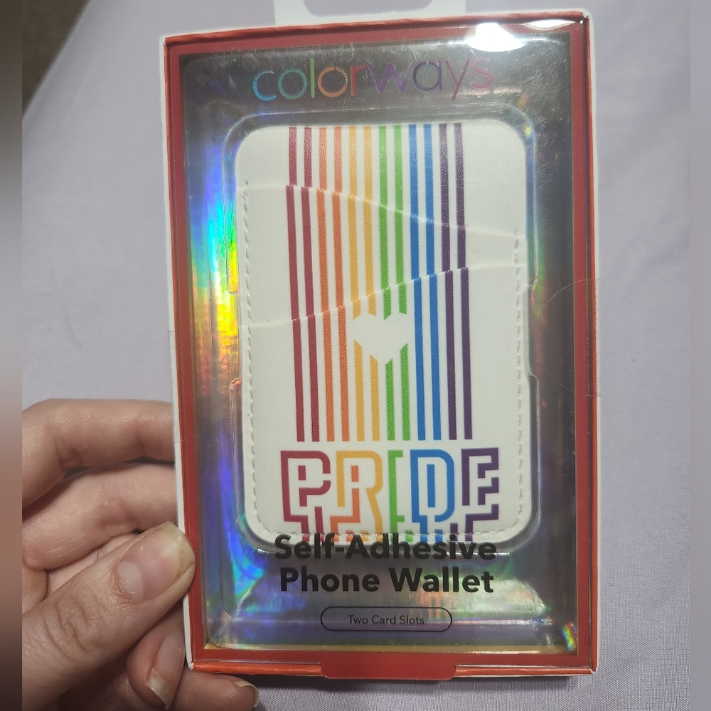 Colorways adhesive  phone wallet "Pride"